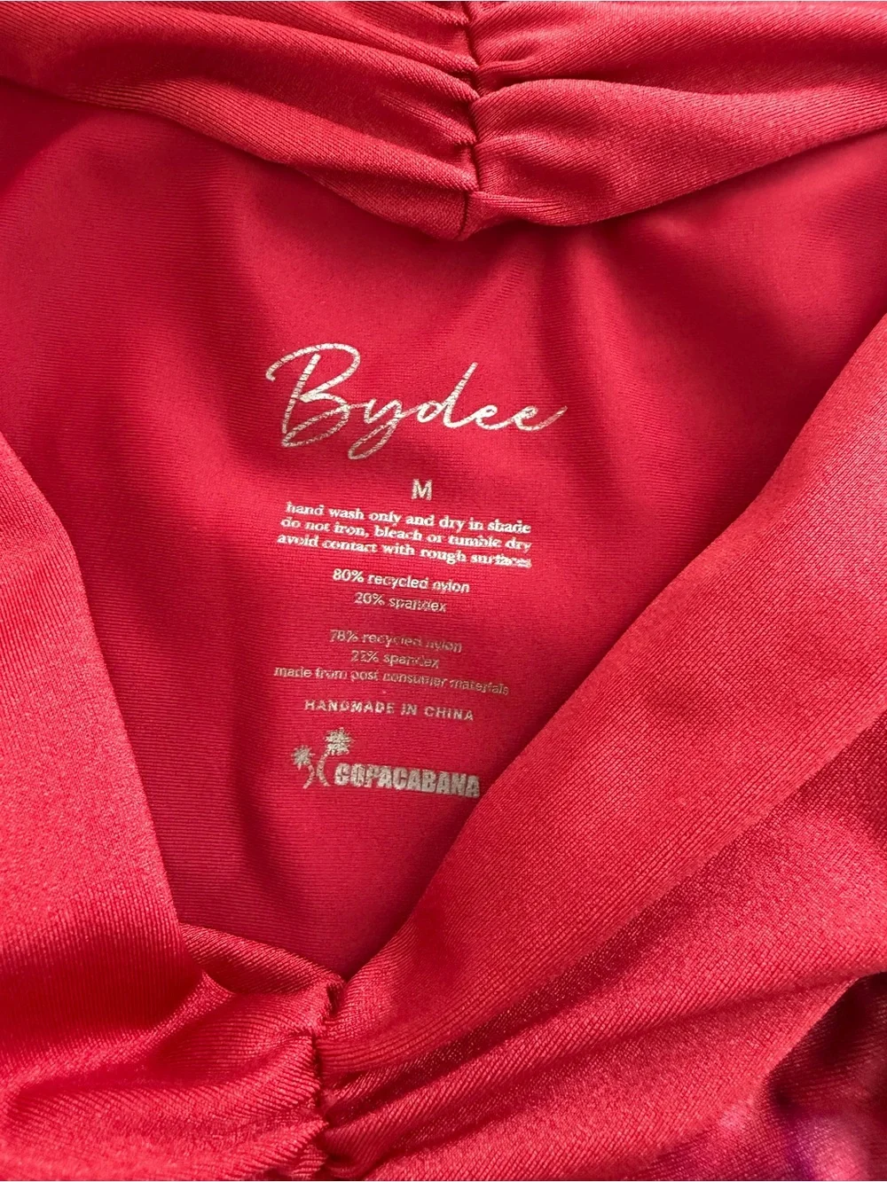 Bydee red Bikini bottoms